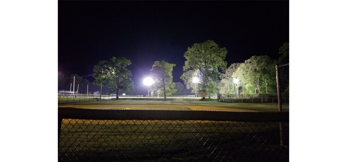 Night baseball at Watts!