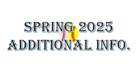 Spring 2025 Season: Additional Information